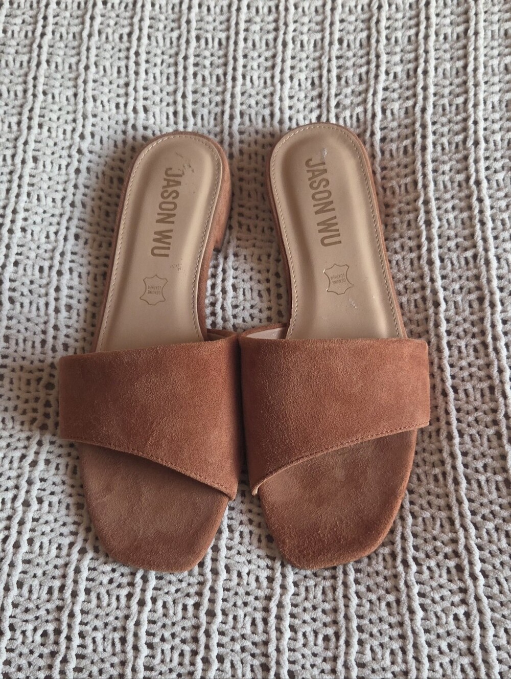 Jason Wu Jane Sandals Suede Leather Size 9